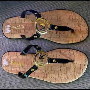 Black Michael Kors Sandals